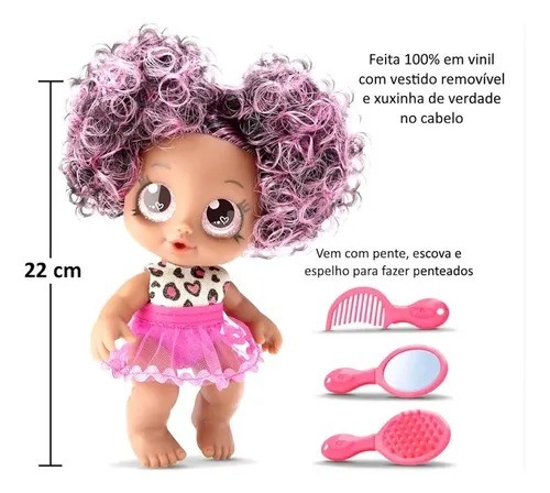 BONECA RAINBOW BABY